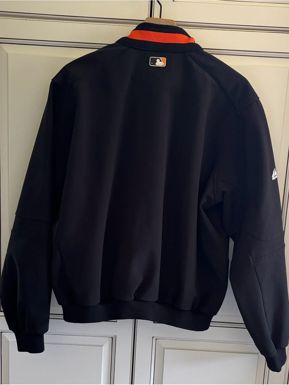 Vintage Majestic MLB San Francisco Giants Jacket Therma Base Black Men's XL